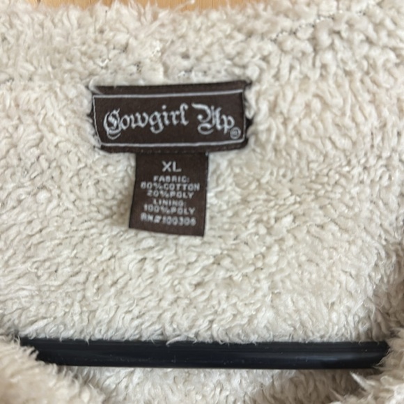 Aeropostale Brown and White Teddy Jacket Cozy and Stylish - Picture 5 of 7